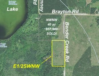 E2SWNW Bender Creek Road, Crow Wing Lake Twp, Nevis